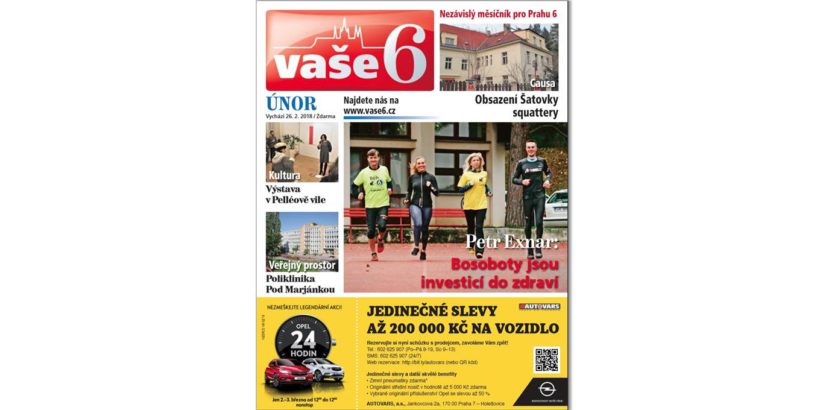 Vaše 6 I únor 2018